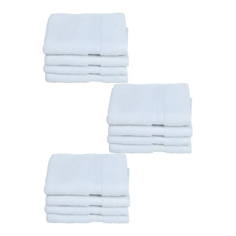 Miorah Face Towel (White) - Set Of Twelve media 5