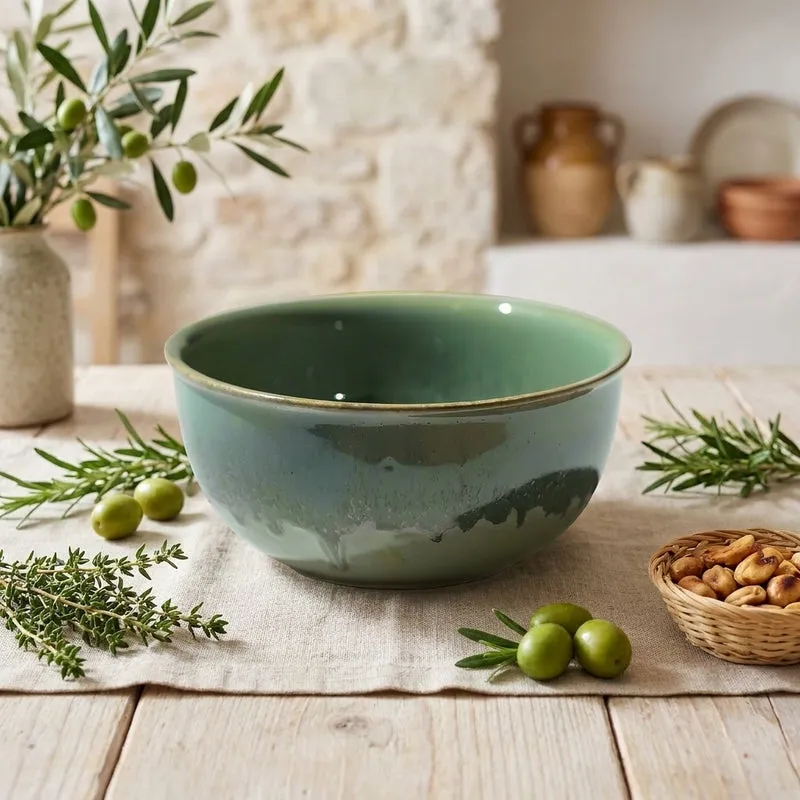 Sage Saga Serving Bowl - Medium media 1
