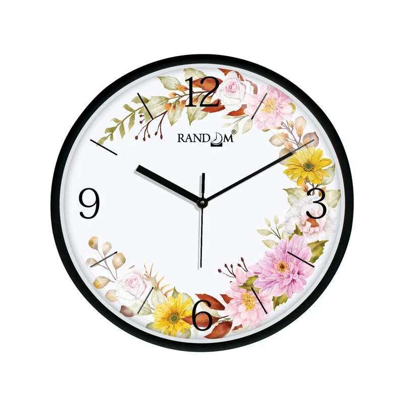 Luke Floral Wall Clock media 3
