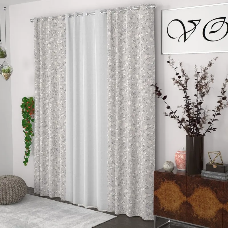 Garden Blossom Glow Curtains - Set of Three media 3