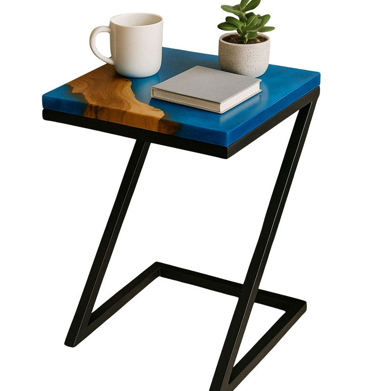 Onyxa Teak Aura Side Table media 5