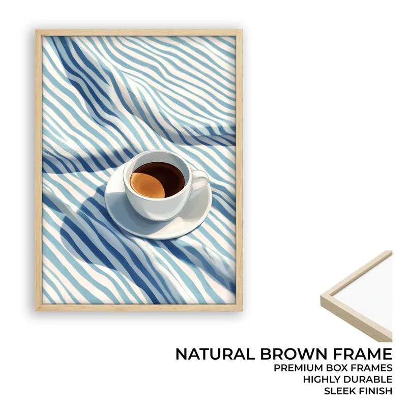 Coffee Couture Archival Canvas Wall Art - Brown media 10