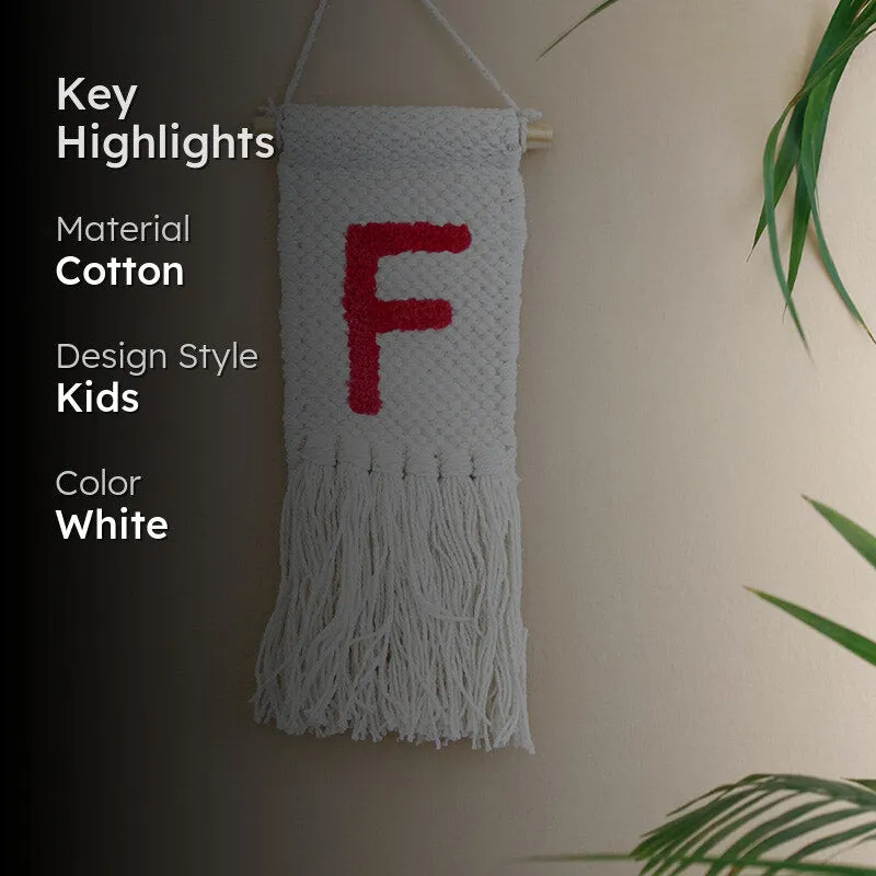 F Monogram Mini Wall Hanging media 2