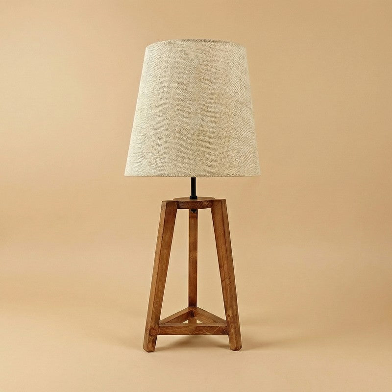 Magna Lux Jute Table Lamp - Brown,Beige media 5