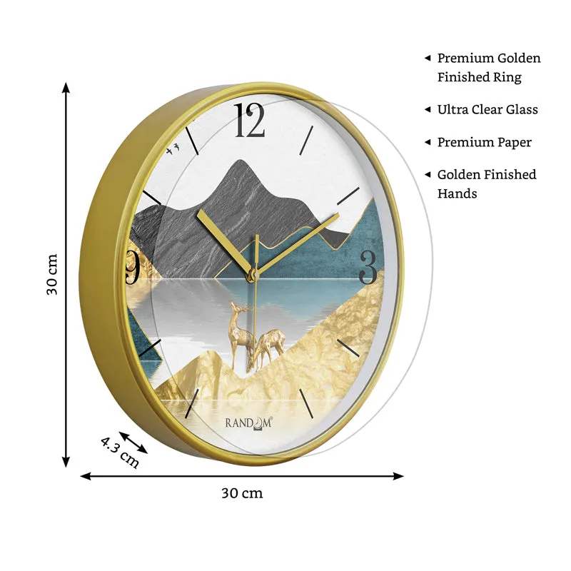 Gaia Sweep Silent Wall Clock media 4