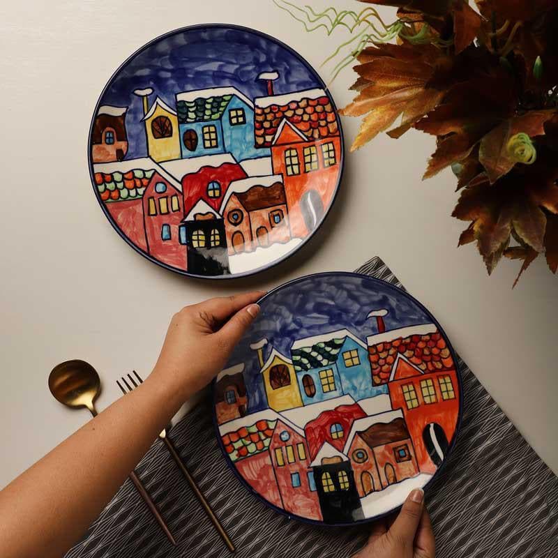 Snow City Dinner Plate - Set Of Two media 3
