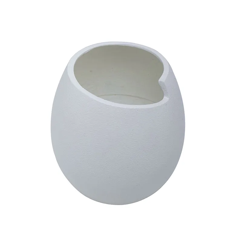 Itaro Ivory Metal Vase media 3