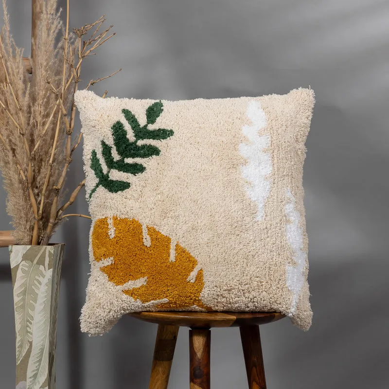 Ferna II Tufted Cushion Cover - Beige media 1