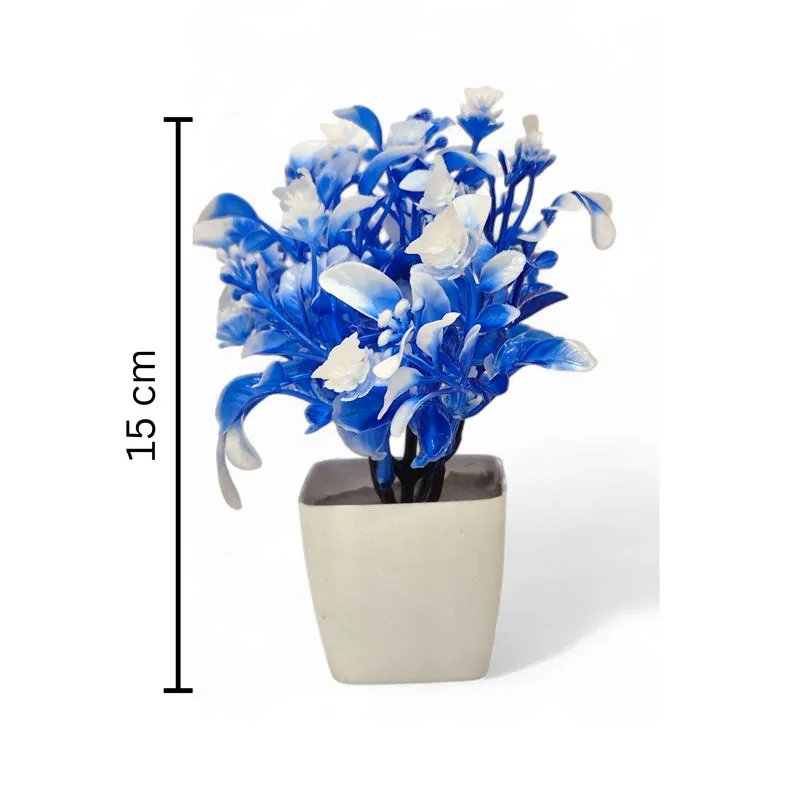 Floriya Artificial Flower With Pot - Set Of Five media 8