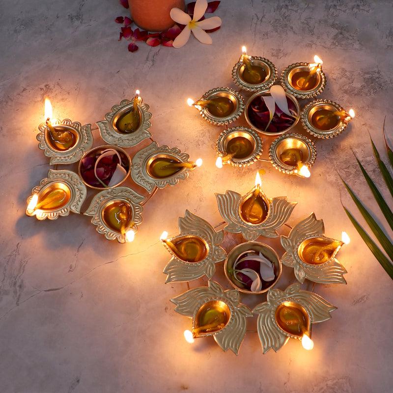 Kamla Urli Diya - Set Of Three