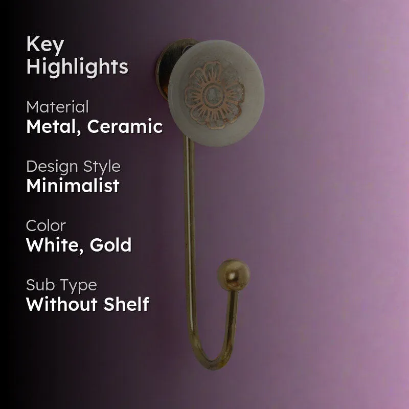 Floresta Filigree Wall Hook media 2