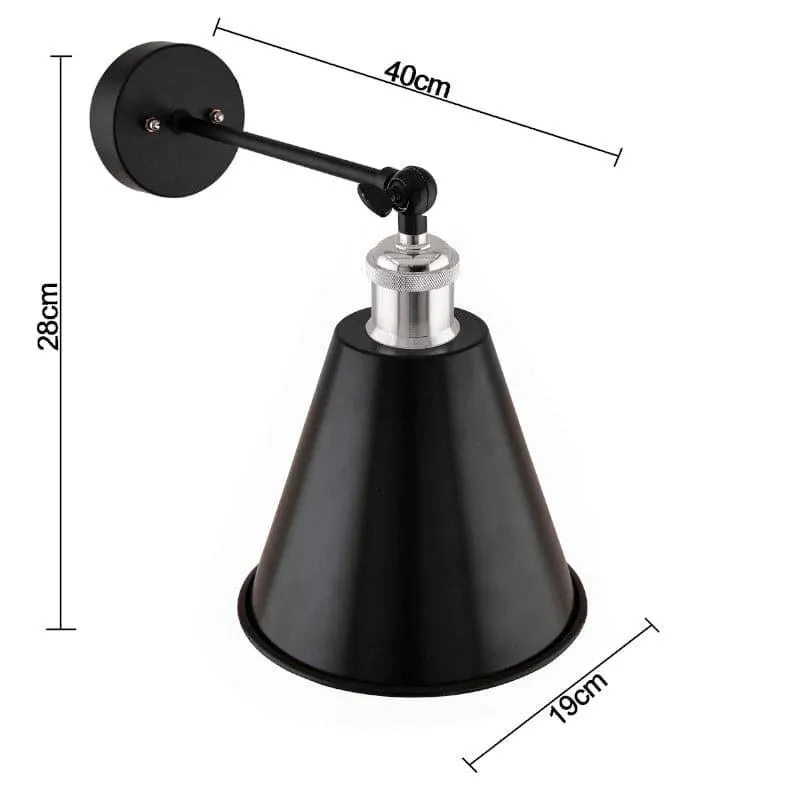 Harpo Metal Wall Lamp - Silver media 6