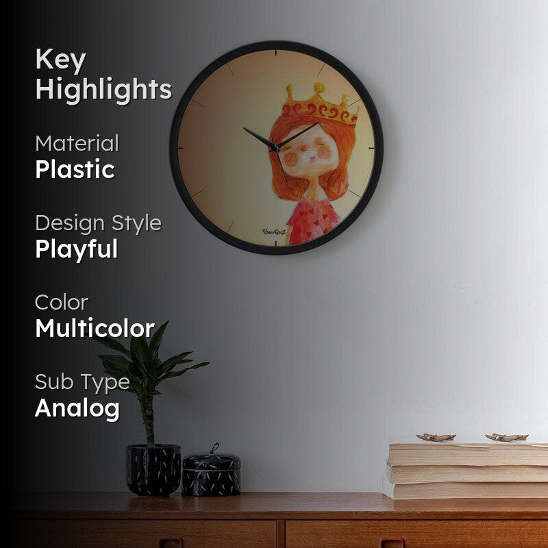 I'm The Princess Wall Clock media 2