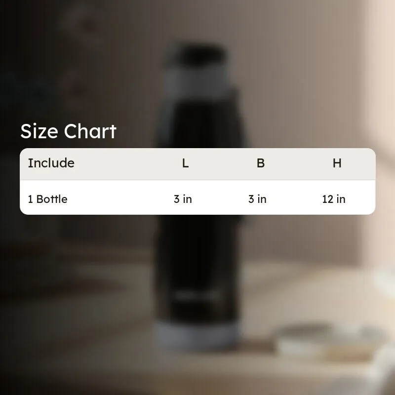 Niora Water Bottle (Black) - 750 mL media 10