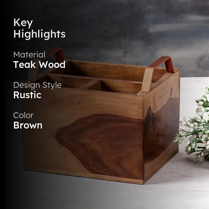 Countria Wooden Cutlery Holder media 2
