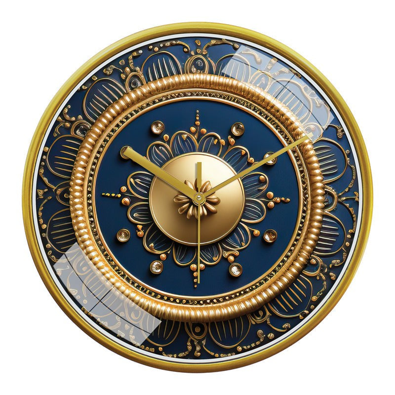 Yvonne Printed Silent Wall Clock media 3