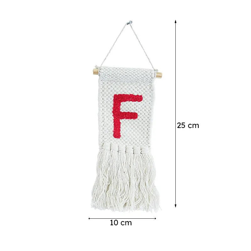 F Monogram Mini Wall Hanging media 7