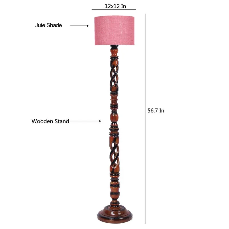 SlateRay Floor Lamp (Pink) media 8