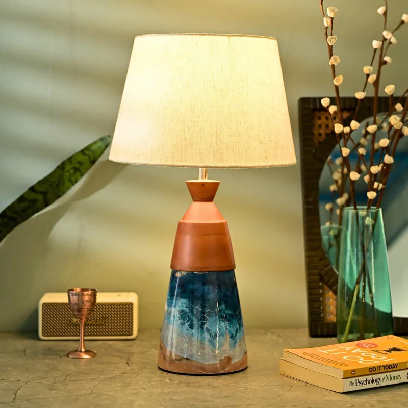 Morsa Wooden Table Lamp - Multicolor media 1