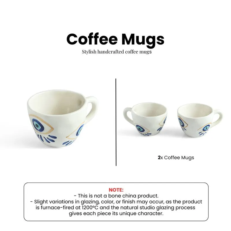 Evil Ceramic Coffee Mug (260 mL Each) - Set Of Two media 6
