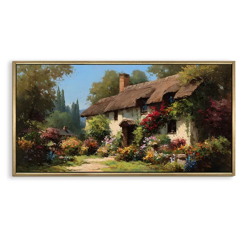 Petalshade Canvas Wall Painting With Frame media 3