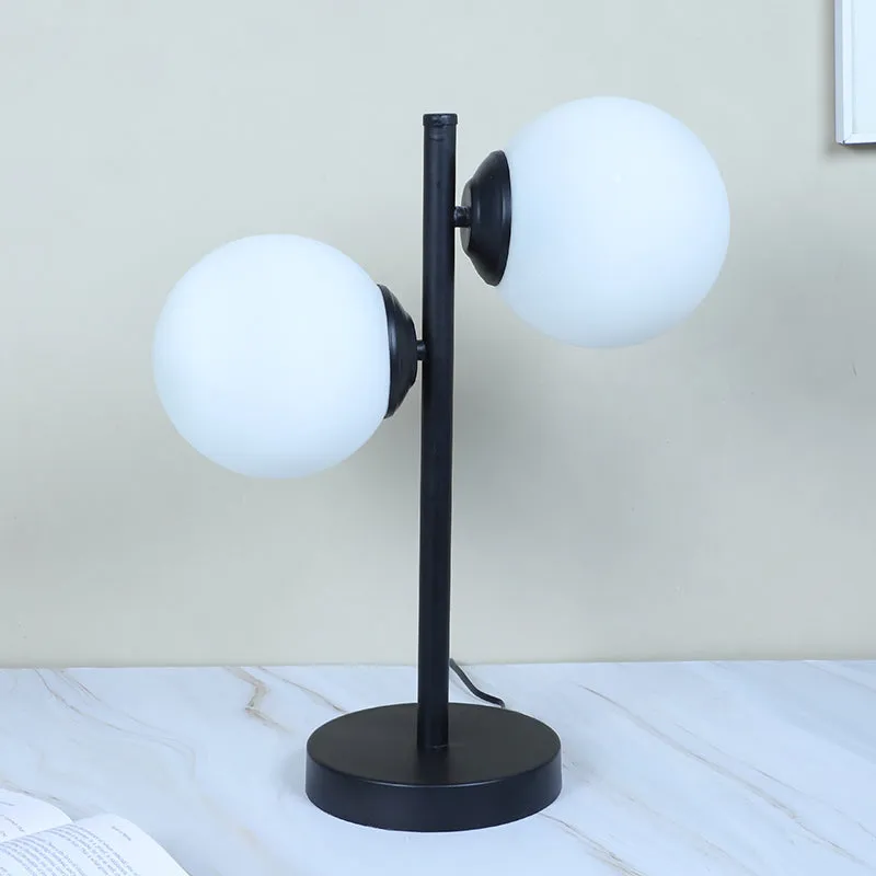 Mini Nova Duo Solid Iron Moon LED Table Lamp - White,Black media 3