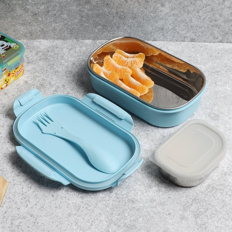 Elsa Frozen Lunch Box (Purple) - 800 ML media 5