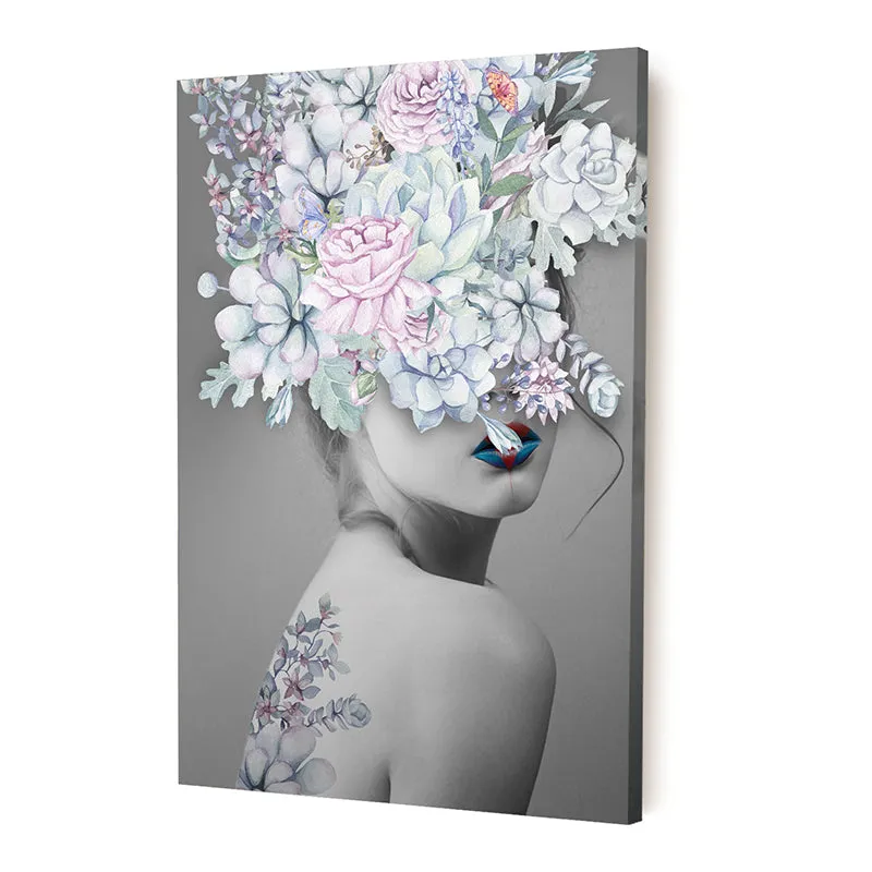 Lady Fleur Canvas Wall Paintings media 4