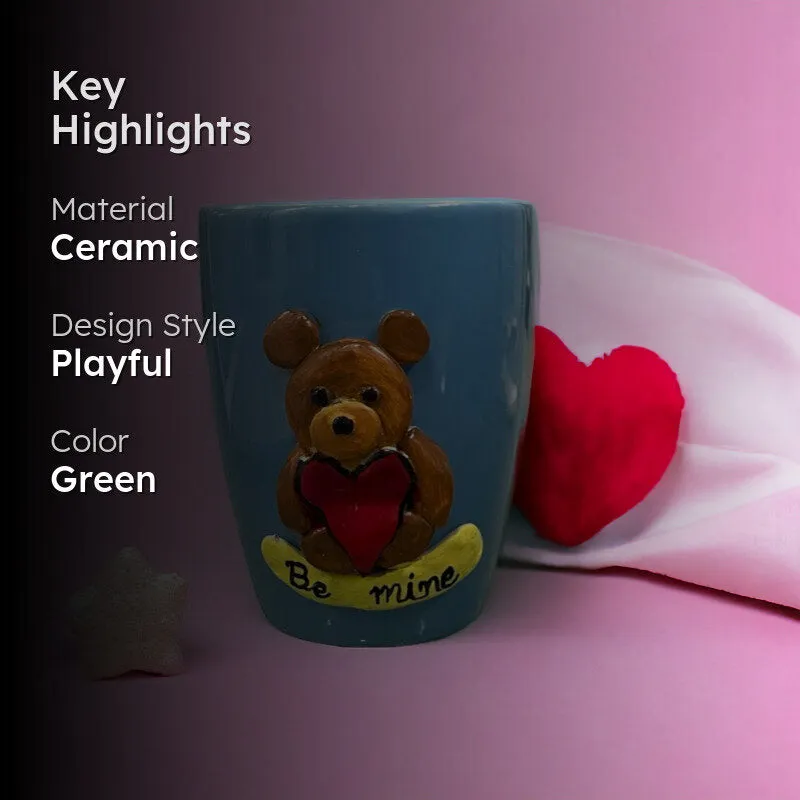 Teddy Ceramic Coffee Mug (330 mL) media 2