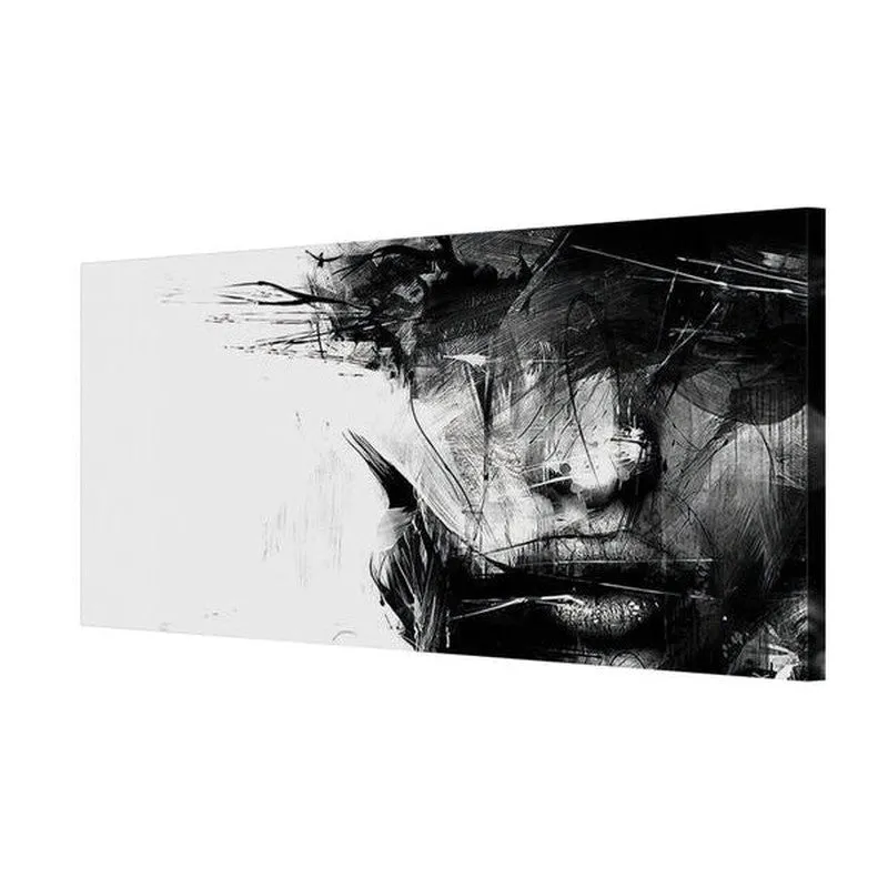 Unhappy Face Wall Painting media 5