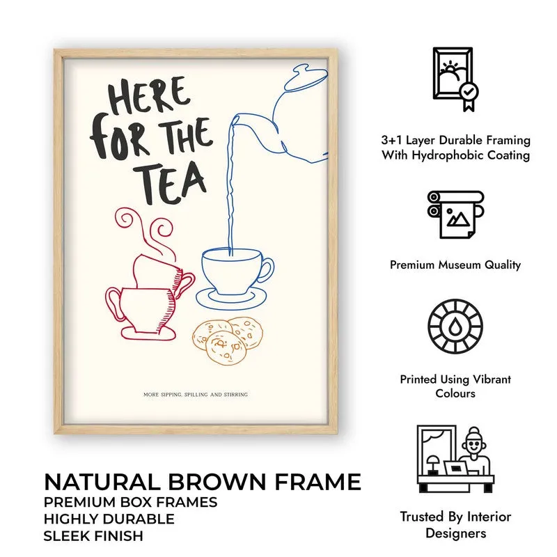 ForTea Archival Canvas Wall Art - Brown media 11