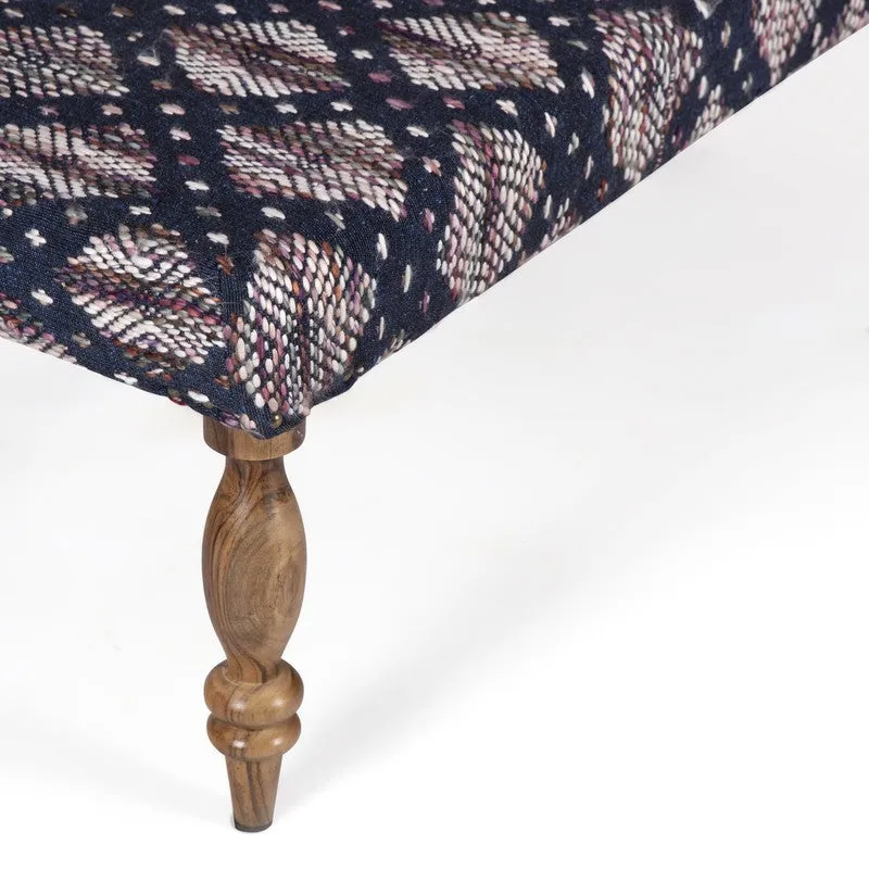 Dexio Sheesham Wooden Bench - Blue media 6