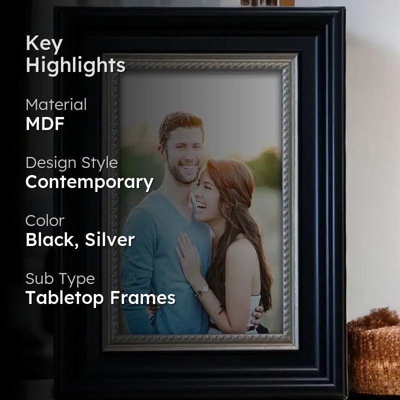 Artistic Bark Table Photo Frame media 2