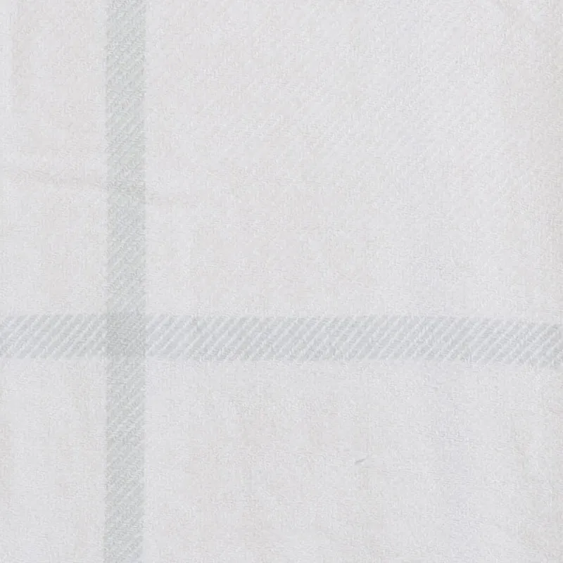 Nordic Nights Knitted Cotton Throw - White media 5