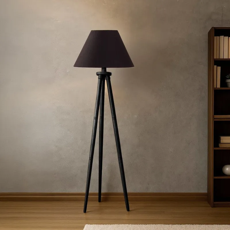 TriElite Conical Floor Lamp (Black) media 2