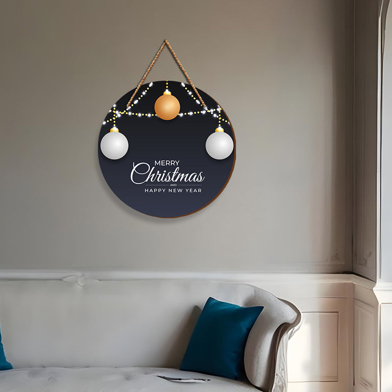 Joyeux Noel Festive MDF Wall Hanging media 4