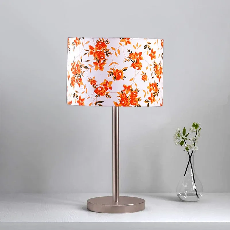 Noctra Glow Floral Metal Table Lamp media 4