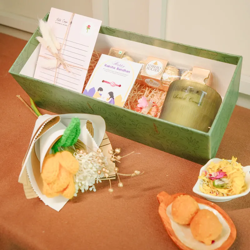 Strings & Buds Rakhi Gift Hamper media 1