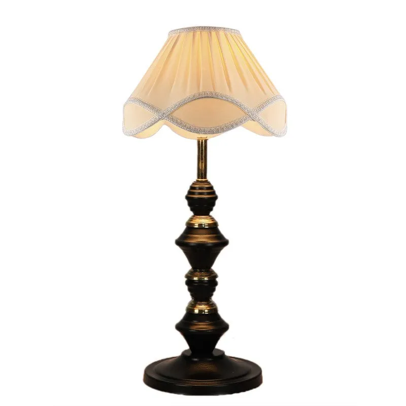 Lumexa Cotton Table Lamp With Iron Base - Ivory media 7