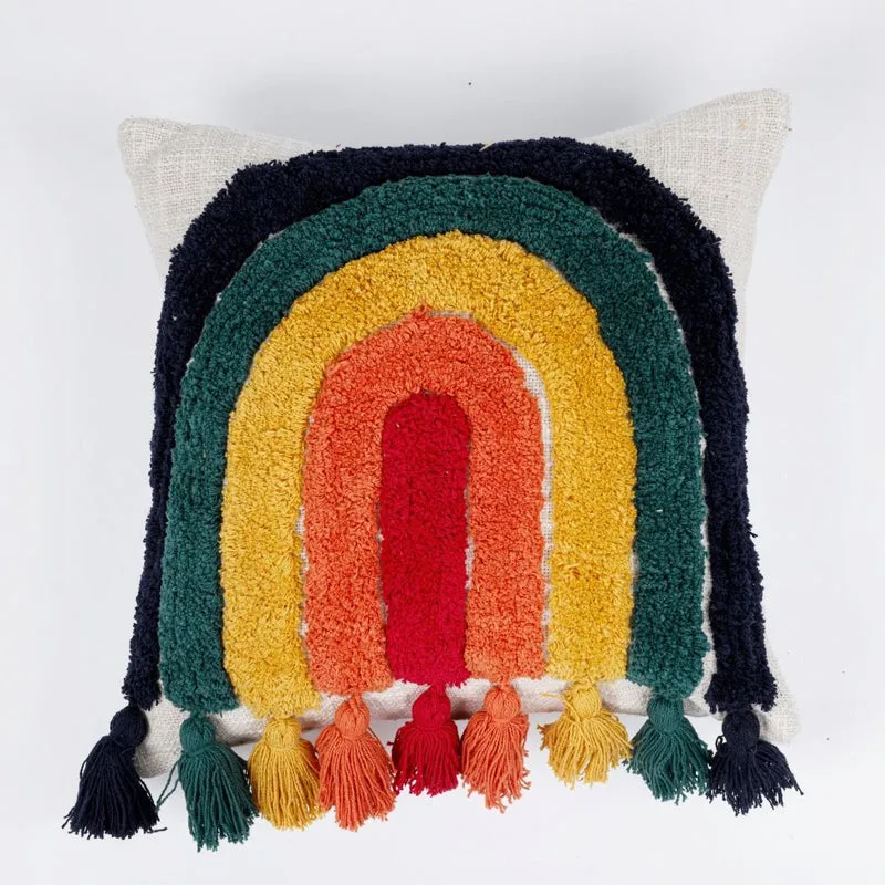 Spectrum Arc Tufted Cushion Cover media 8