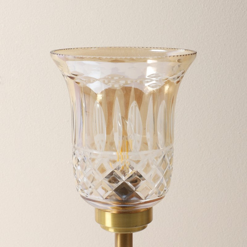 Chalice Elegant Mild Steel Table Lamp - Gold,Transparent media 6