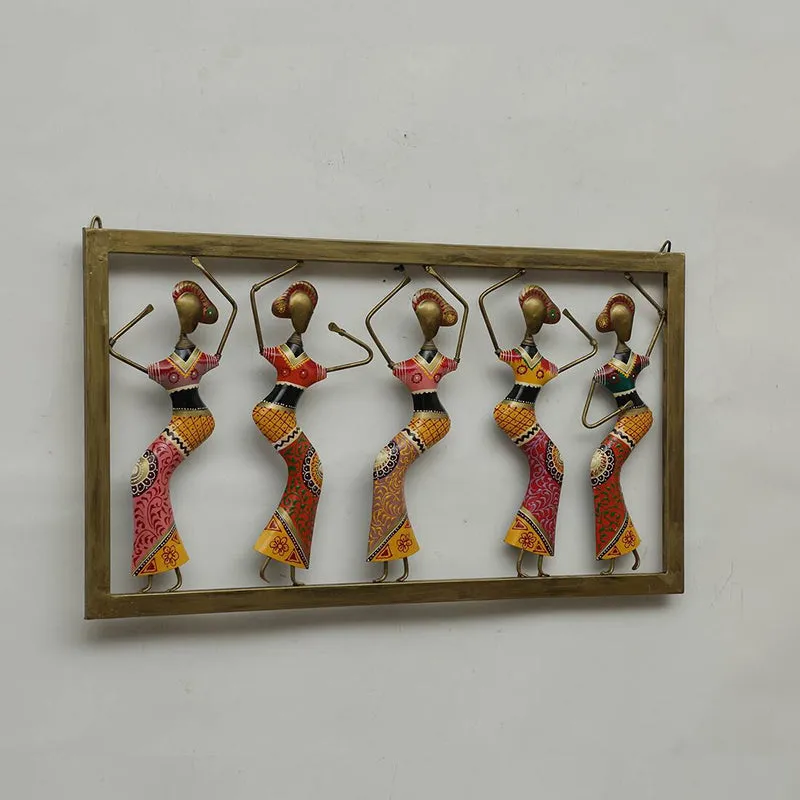Tribal Curves Iron Wall Accent media 3