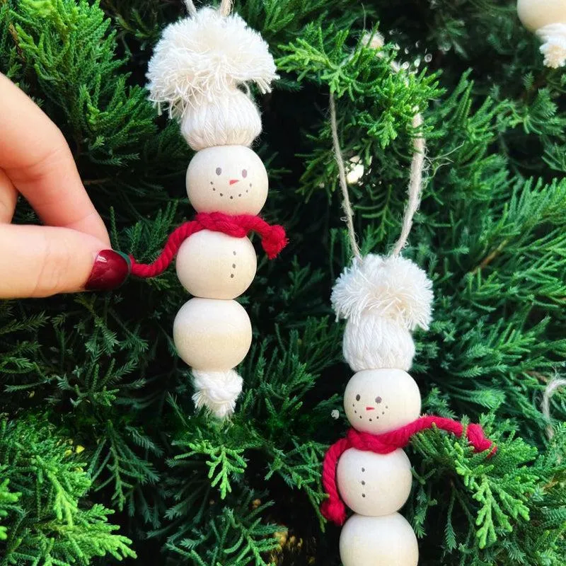 Snowball Buddies Christmas Ornament - Set Of Five media 4