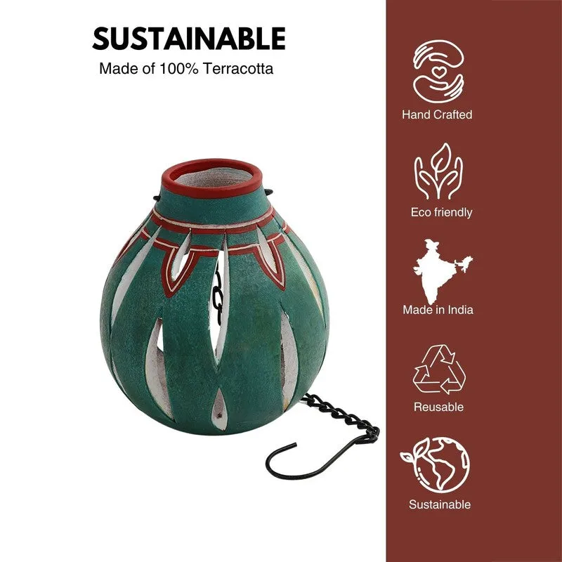 Divine Flame Candle Holder Collection Green media 8