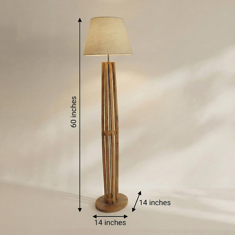 Zephyra Wooden Floor Lamp media 10