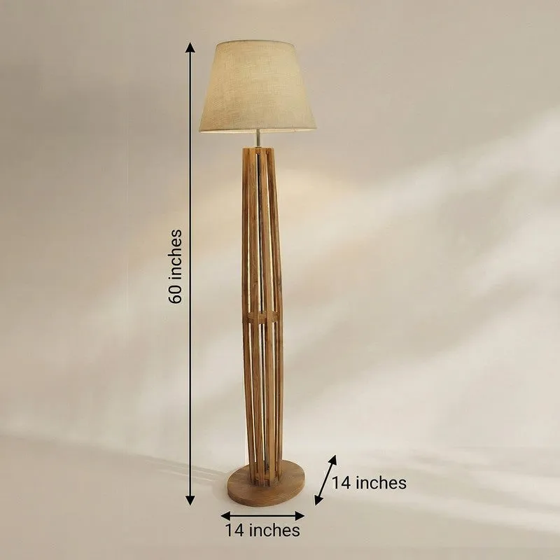 Zephyra Wooden Floor Lamp media 10