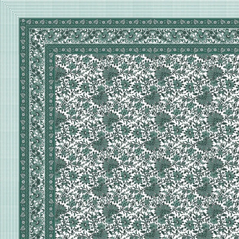 Artix Cotton Bedsheet (Green) - 240 TC media 5