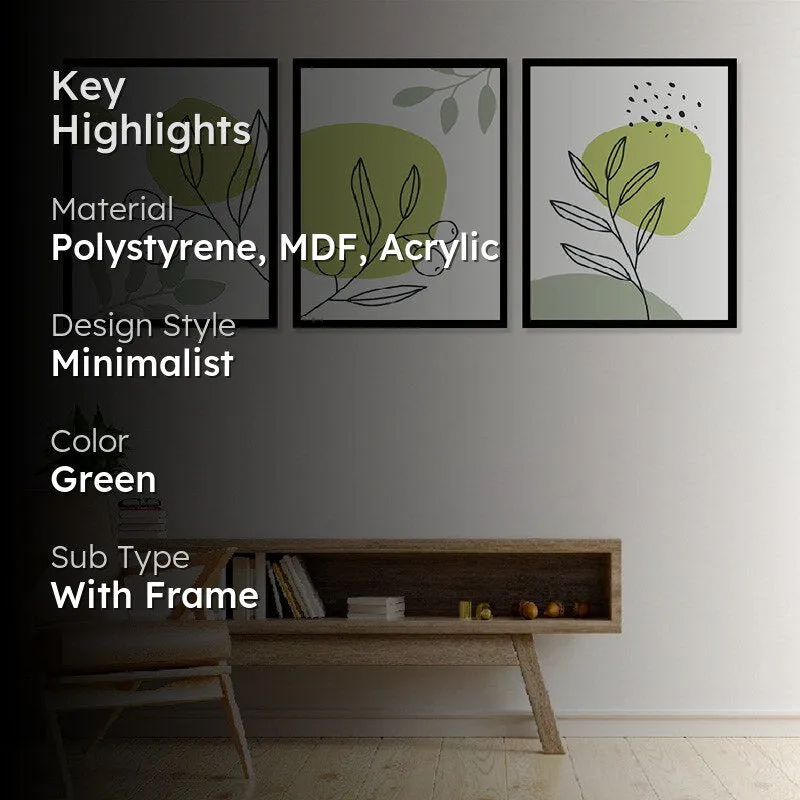 Ambre Wall Art - Set Of Three media 2