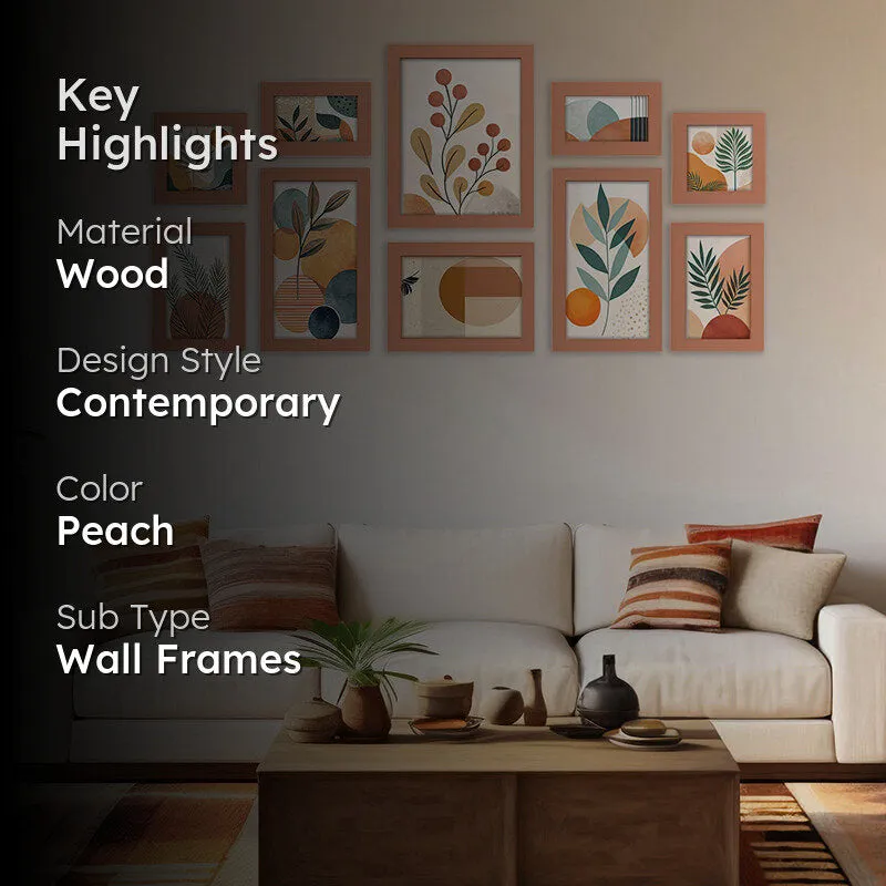 Momencia Photo Frame (Peach) - Set Of Ten media 2