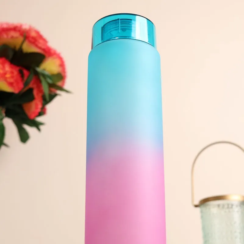 FrostHue Blue Clear PET Bottle - 1000 mL media 5
